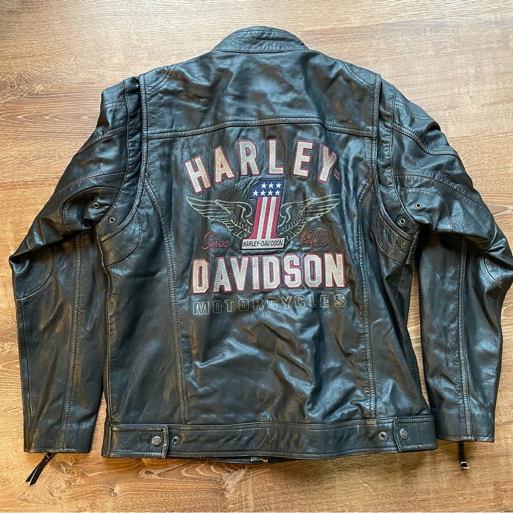 Harley Davidson Leather Riding Jacket